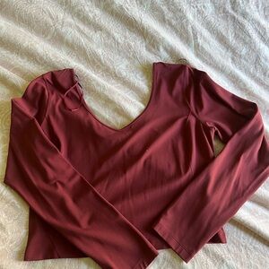 Lululemon aligh long shirt